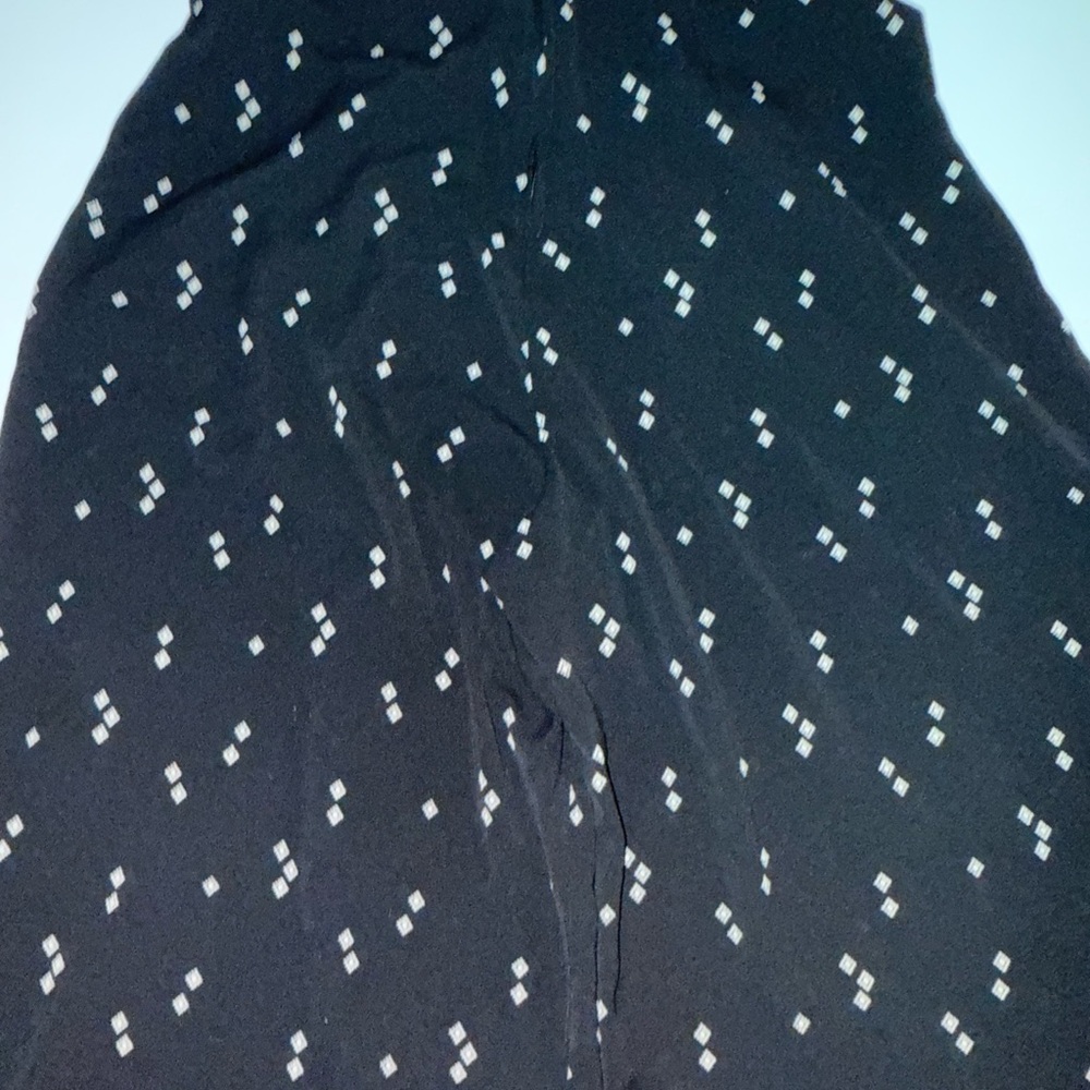 Willow & Root Women’s Wide Leg Crop Pants Black Size Large - Picture 9 of 13